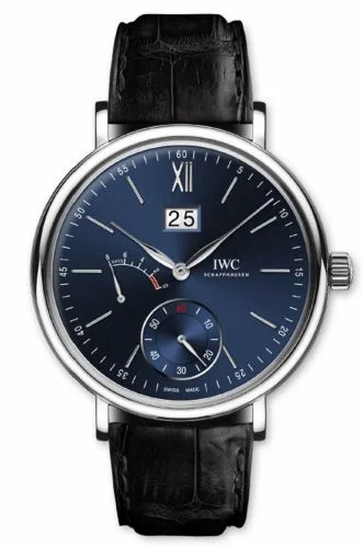 IWC Portofino Hand-Wound Big Date White Gold / Laureus Charity Night Milano 2016 IW5161-04 (IW516104)